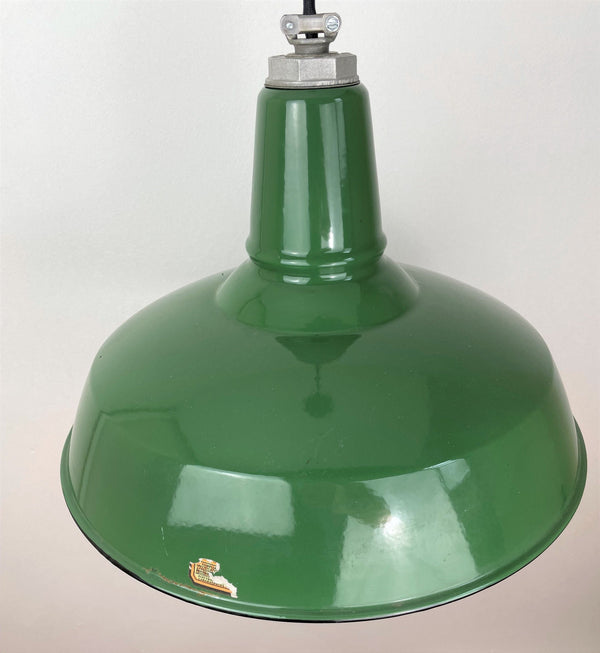 Factory Industrial Green Vintage Benjamin Barn/Factory Light - Large 16"