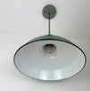 Factory Industrial Green Vintage Benjamin Barn/Factory Light - Large 16"